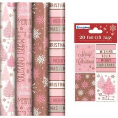Text & Letters Gift Wrapping Papers Shop4allsorts Gift Wrapping Papers Christmas And Tags 24-pack