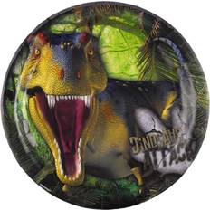 Dinosaur Party Supplies Amscan Dinosaur Attack Paper Party Plates