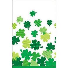 St. Patrick's Day Plates, Cups & Cutlery Amscan Ireland Irish Team Plastic Shamrock Bloom St Patricks Day Party Table Cover