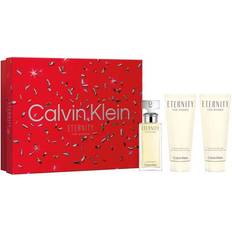 Calvin Klein Gaveæsker på tilbud Calvin Klein Parfume Sæt Til Kvinder EDP 50 ml + SG 100 ml + BL 100 ml
