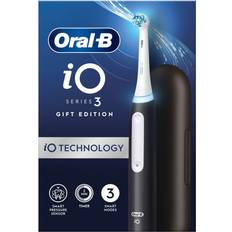 Oral b io3 Oral-B iO3 Electric Toothbrush Matt Black Travel Case