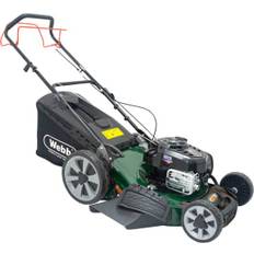 Petrol Powered Mowers Webb Supreme 53cm 21" Self High Wheel Rotary Petrol Powered Mower