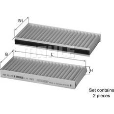 SsangYong Filters Mahle Interieurfilter Stoffilter 221,0 96 25,0