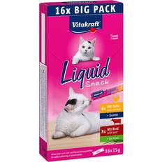 Vitakraft Cat Liquid Snack Multipack 16 x 15 g