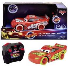 Mcqueen bil Jada RC Cars Glow McQueen Fjernstyret Bil 1:24 2,4GHz