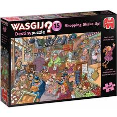 Pussel 15 bitar Wasgij Destiny #15 Shopping Shake Up! 1000 Bitar