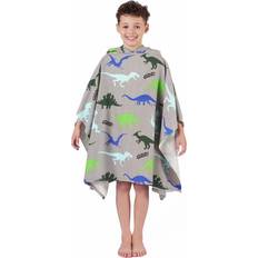 Baby Towels Dreamscene Dino Hooded Poncho Childrens Quick Dry Microfiber Kids Swimming Towel