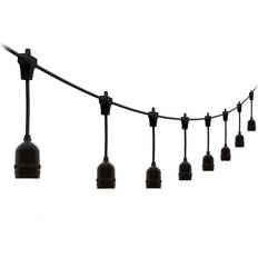 4lite Festoon 20M E27 Fatning-Kan Linkes Set of 10 Lyskæde