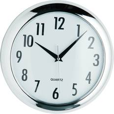 Premier Housewares Maison Chrome Effect Wall Clock