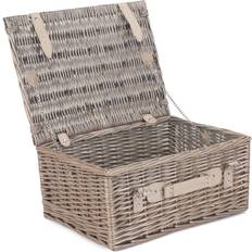 Red Baskets Hamper Eh035 Wicker 40Cm Wash Basket