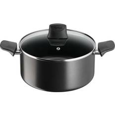 Tefal Casseroles Tefal Titanium Force with lid 4.7 L 24 cm