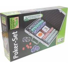 Natural Games Poker-Set im Aluminiumkoffer, 300 Chips