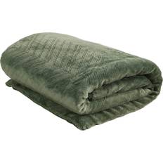 Filtar Borganäs of Sweden Sherpa Filt Grön (170x130cm)