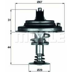 Plomberie Mahle Thermostat (liquide de refroidissement) TX 26 80D1