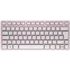 Violet Claviers Cherry KW 7100 MINI BT Bluetooth 5.1 QWERTZ Allemand SX