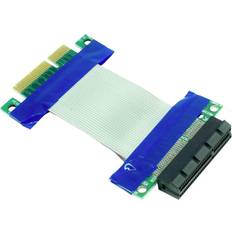 Schede di Controllo Inter-Tech Riser Card Extender 5 cm PCIe x4 Cavo