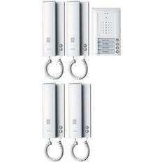 Ritto Dørtelefon Med Ledning Komplet Sæt 1841470 4 Familiehus Hvid