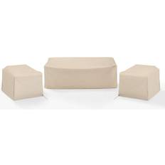 Crosley Furniture Waterproof 3-Piece Cover Set Tan