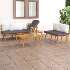 Wood Outdoor Lounge Sets vidaXL Patio