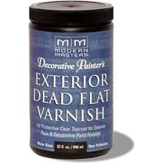 Clear varnish Modern Masters dp612-32 exterior dead flat varnish, 32-ounce