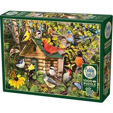 Cobble Hill- Bird Cabin Puzzle Multi Multi