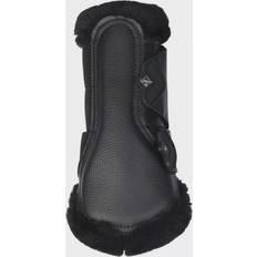 Botas de caballo LeMieux Protectores de Trabajo Polar Ribeteado Malla Black/Black