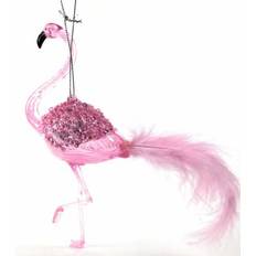 Pink Christmas Tree Ornaments Kurt Adler Pack of 12 Flamingo Christmas Tree Ornament