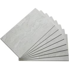 Tiles Palisade 25.6 in x 14.8 in Interlocking Vinyl Waterproof Wall Backsplash Tiles 8 Pack