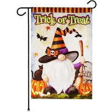 Polyester Pest Control G128 Garden Flag Halloween Witch Hat