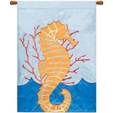 Blue Pennants C&F Home Seahorse Garden Flag