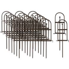 Lawn Edging Plow & Hearth Gardening Tools Gunmetal Wrought Iron Fence