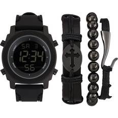 American Exchange American exchange black/black stackable sets