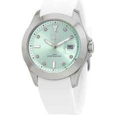 Ice Watch Relojes Ice Watch White pastel green blanco para Mujer con Correa de silicona 020381 (Medium)