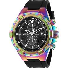 Klockor Invicta 28104 Aviator Svart/Gummi Ø50 mm
