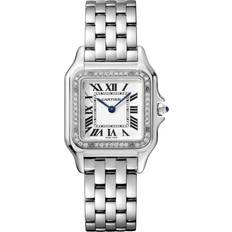 Klockor Cartier Damklocka W4PN0008 Panthere De Silverfärgad/Stål