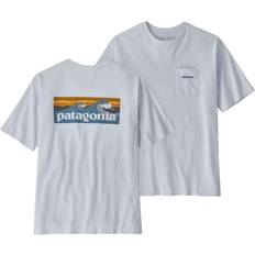 Patagonia Boardshort Logo Pocket Responsibili Tee - White