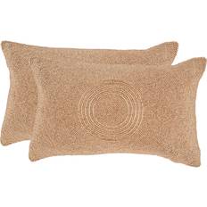 Scatter Cushions Safavieh Cleopatra 18-inch Complete Decoration Pillows Gold (50.8x30.48cm)