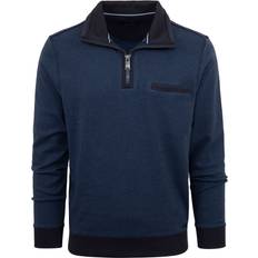 Casamoda Halfzip Sweater Dark Blue Blue