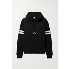 Saint Laurent Embroidered Cotton Hoodie