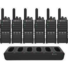 Walkie Talkies Cobra PX650 BCH6 Professional/Business Walkie Talkies Two-Way Radio Set 6-Pack