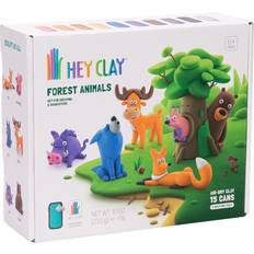 Beige Artesanías Hey Clay Forest Animals NEW SET