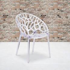 Transparent Armchairs Emma + Oliver Artistic Shaped Armchair