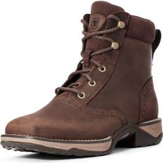 Damen Reitschuhe Ariat Anthem Lacer Damen Westernreitstiefeletten Distressed Brown 038-5 Women