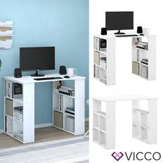 VICCO Scrivania Con Ripiani Arwen 90 x 60 cm Scrittoio