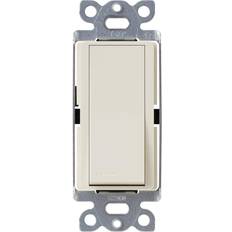 Lutron Electrical Accessories Lutron 29225 CA-4PSNL-LA CLARO 120VAC/600W 4W SWITCH LA Push Light Switch