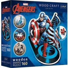 Puzzles Trefl Holz Puzzle 160 Marvel Avengers Captain America