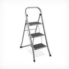 VonHaus 3 Step Steel Ladder