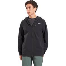 Reebok Outerwear Reebok Performance Woven Zip-Up Jacket - Black