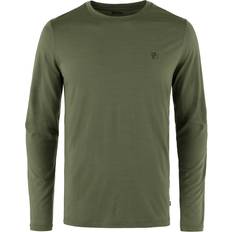 Fjällräven Mens Abisko Wool L/S - Grön