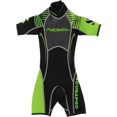 Scubapro Sim- & Vattensport Scubapro Våtdräkt Rebel Shorty Svart/Lime 1½ år 86 Våtdräkt